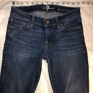 7 For All Mankind “the Skinny” pre-washed Jeans